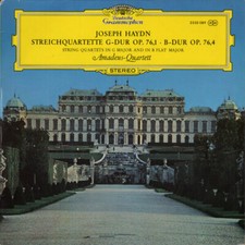 LP Haydn String Quartets in G Major And In B Flat Major NEAR MINT Deutsche Gr