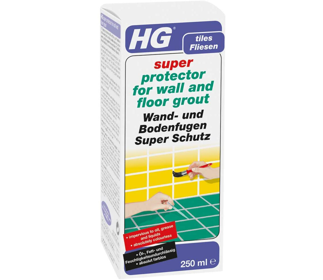 HG Super Protector For Protecting Wall and Floor Grout 250ml HG Grout