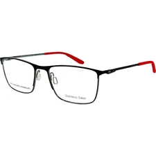 Under Armour UA5006G Mens Metal Eyeglass Frame 0003 Matte Black 55-18 Stainless