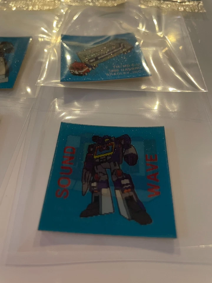 RARE - Transformers Lenticular 3D Motion Cards 1985 Hasbro Bradley - 14 in total - Image 2 of 4
