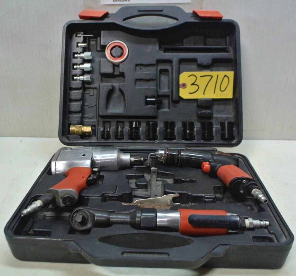 Husky pneumatic deals tool set
