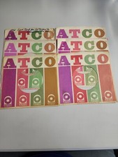 45 RPM 7" RECORD SLEEVES CO. SLEEVE 6 PACK SEE PHOTOS - Atco SLV28