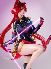 Wuthering Waves Yinlin Cosplay Costume Women Girl Dress Halloween Cos Outfit New