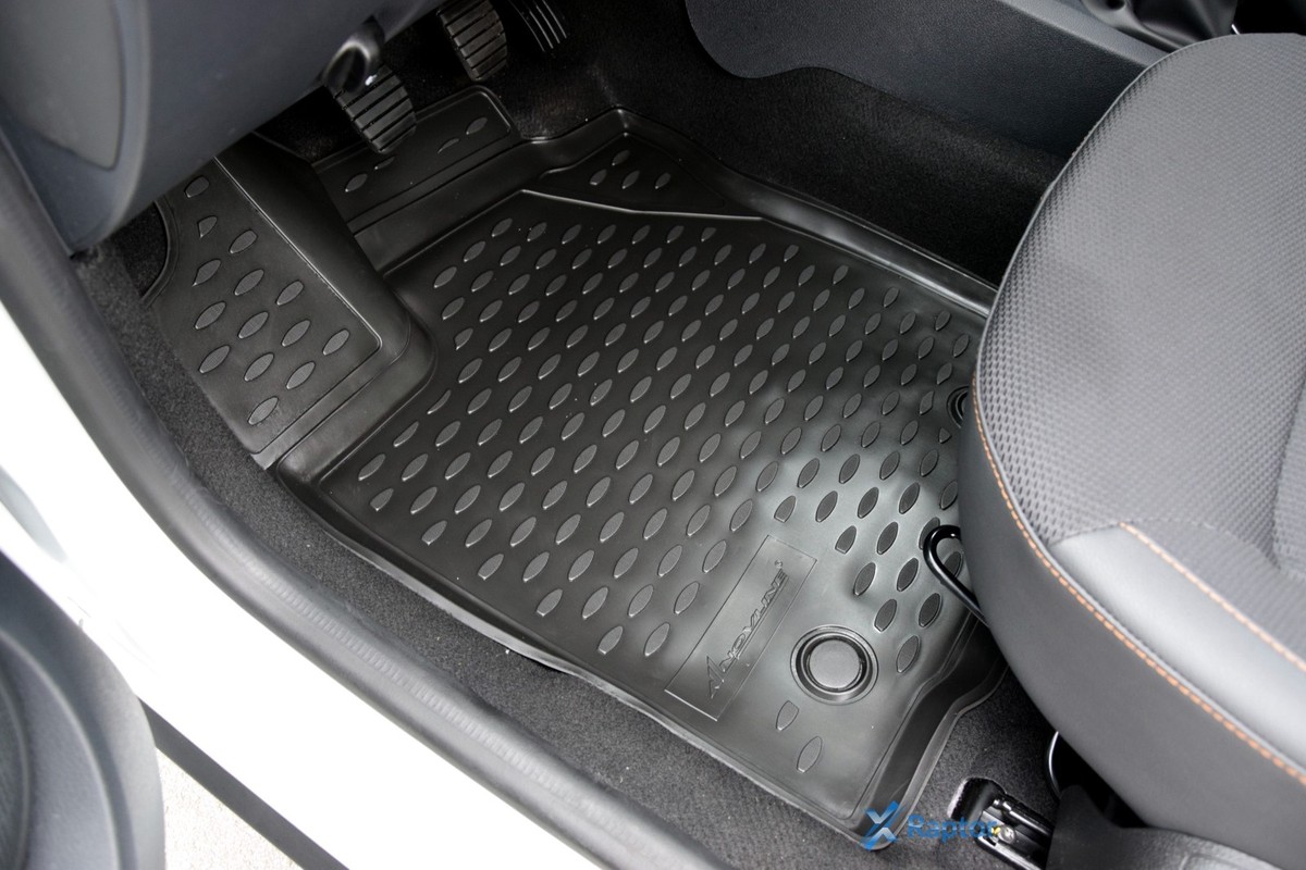 AZUGA Hohe Gummi Fußmatten Passend Für Dacia Sandero II Ab 12/2012-2018 AZ10300224 Automatten Gummimatten