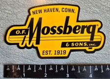 O.F. Mossberg and Sons Est 1919 New Haven Shotguns Vinyl Decal Sticker Shot Show