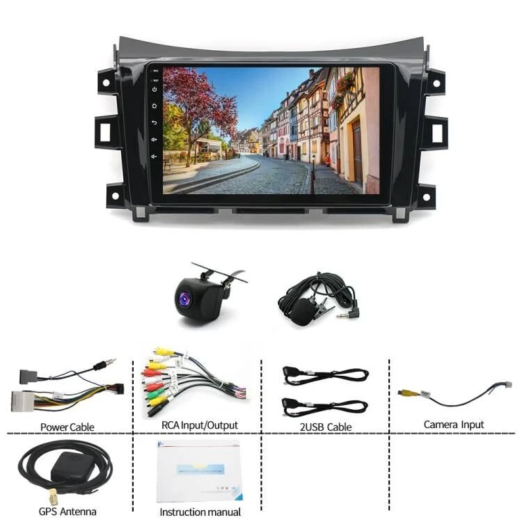 Radio estéreo GPS para automóvil 2G+32G Android 13 Carplay para Nissan NAVARA NP300 2016-2019 Foto 2 de 4