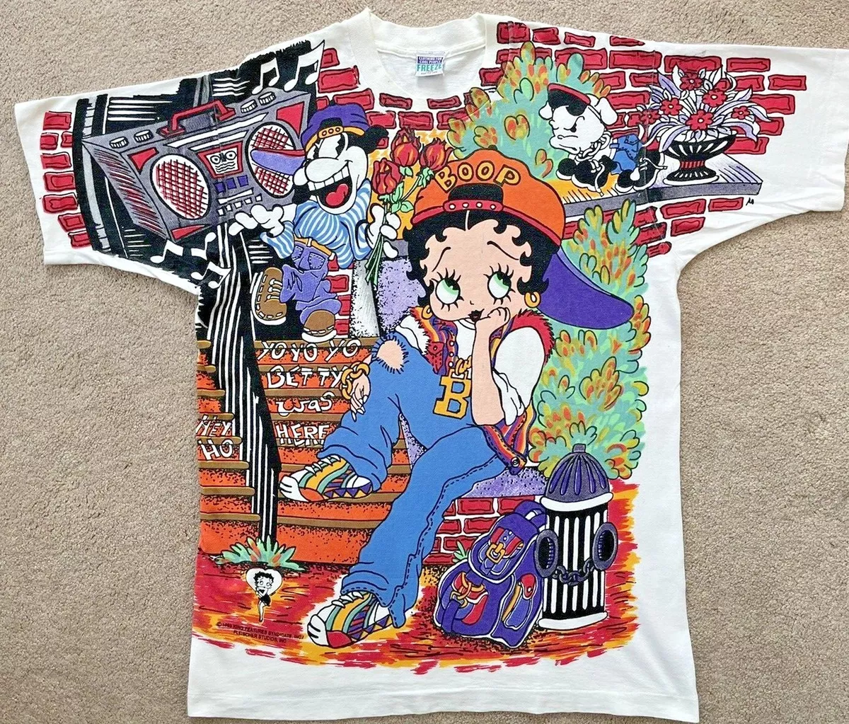 Betty boop on sale t shirt