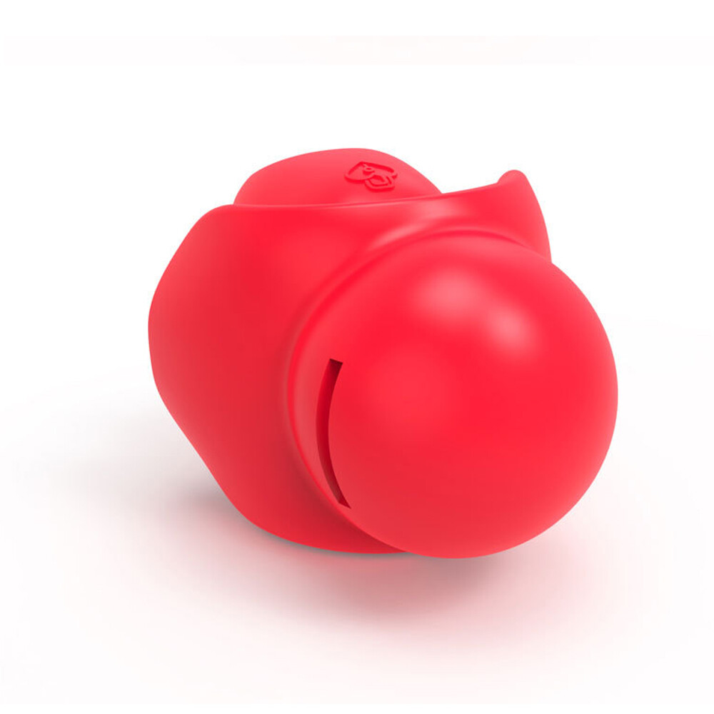 2024 Silicone Open Mouth Gag Tongue Fix Fetish Dilator Ball Oral for Couple Red