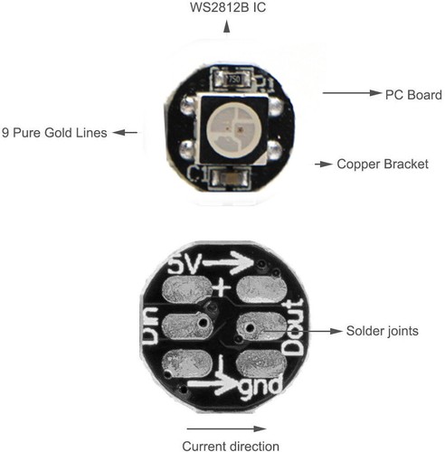 LED Chip WS2812B sk6812 pcb Board Strip Individually Addressable Digital 5V led - Picture 3 of 17