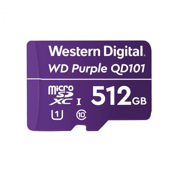 Western Digital WD Purple SC QD101 512 GB MicroSDXC Classe 10 (WD Purple SC QD10