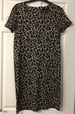 New Next Gorgeous Leopard Dress Size 8