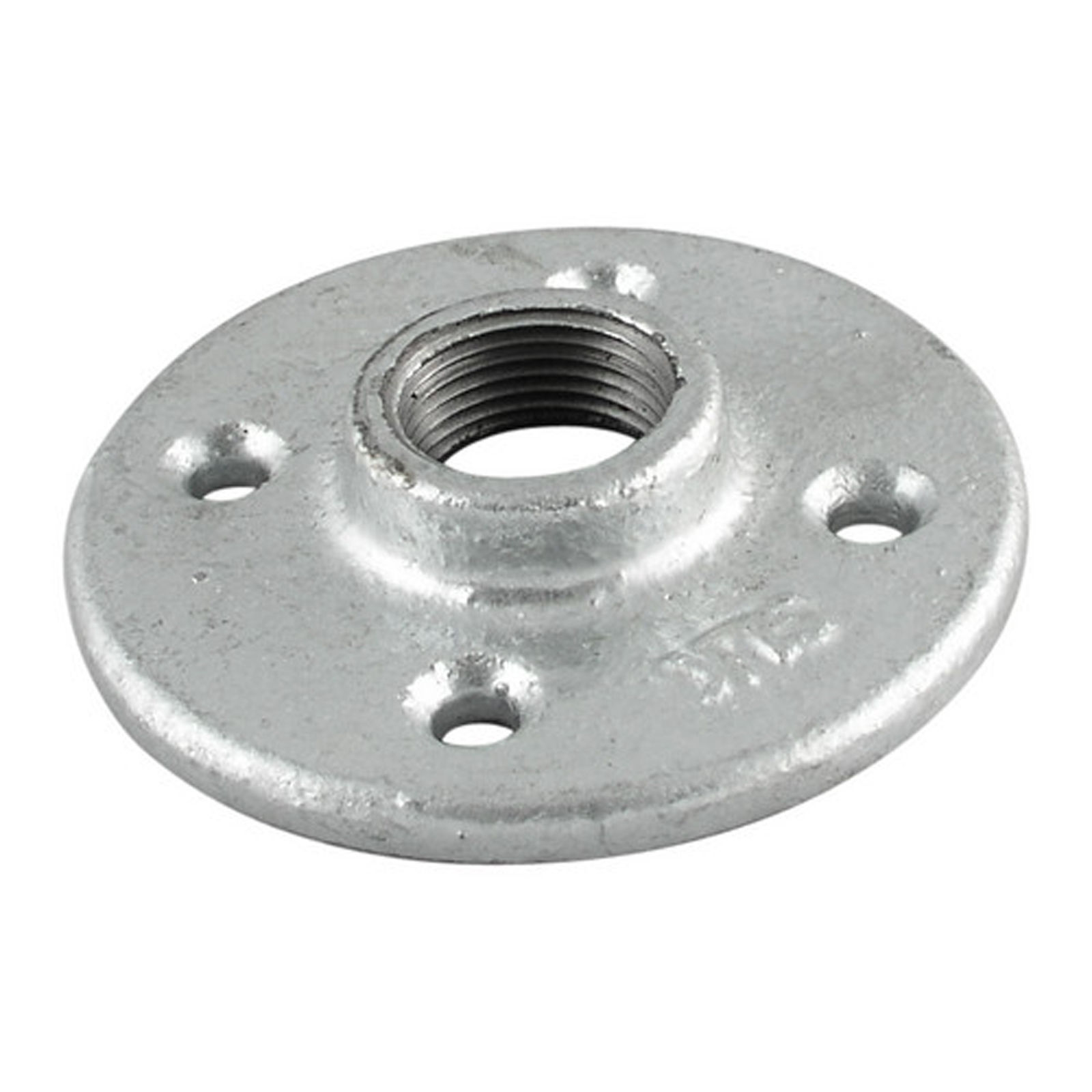 2" GALVANIZED MALLEABLE IRON FLOOR FLANGE fitting pipe npt