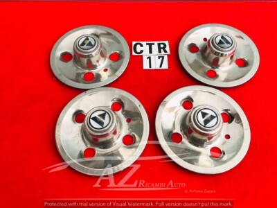 Autobianchi A 112 Primula Wheel Cups Set of 4 Pieces