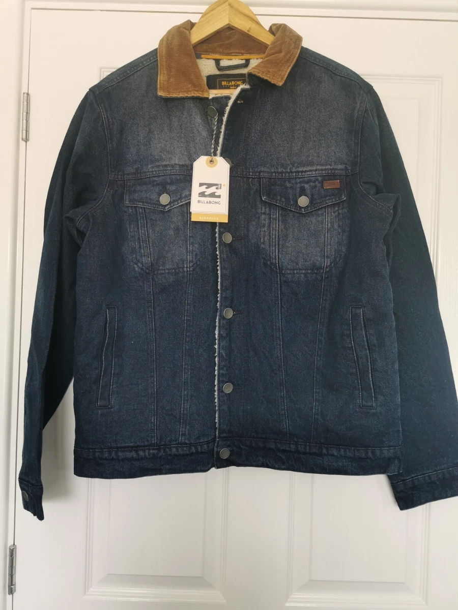 Billabong Barlow Trucker Jacket Size L BNWT RRP 110