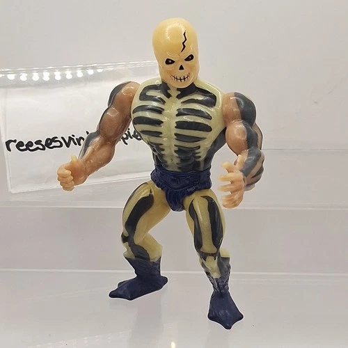 Vtg SCAREGLOW Motu Masters Of The Universe Original He-Man Action Figure Au1