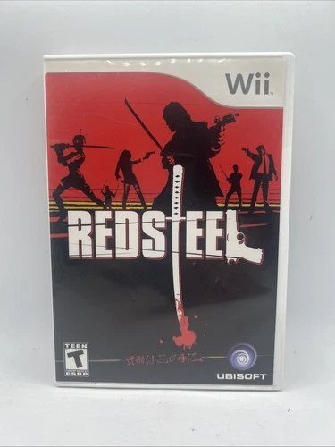 Red Steel (Nintendo Wii, 2006) Complete w/ Manual CIB Tested Works Video Game