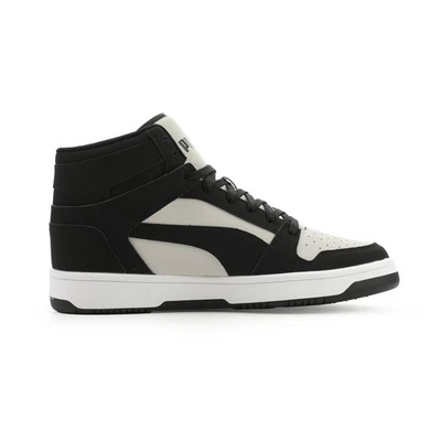 Puma Rebound Layup Nubuck baskets pour hommes en nubuck gris - Photo 1/4