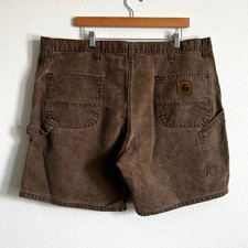 Carhartt B24 CHT brown work wear carpenter shorts