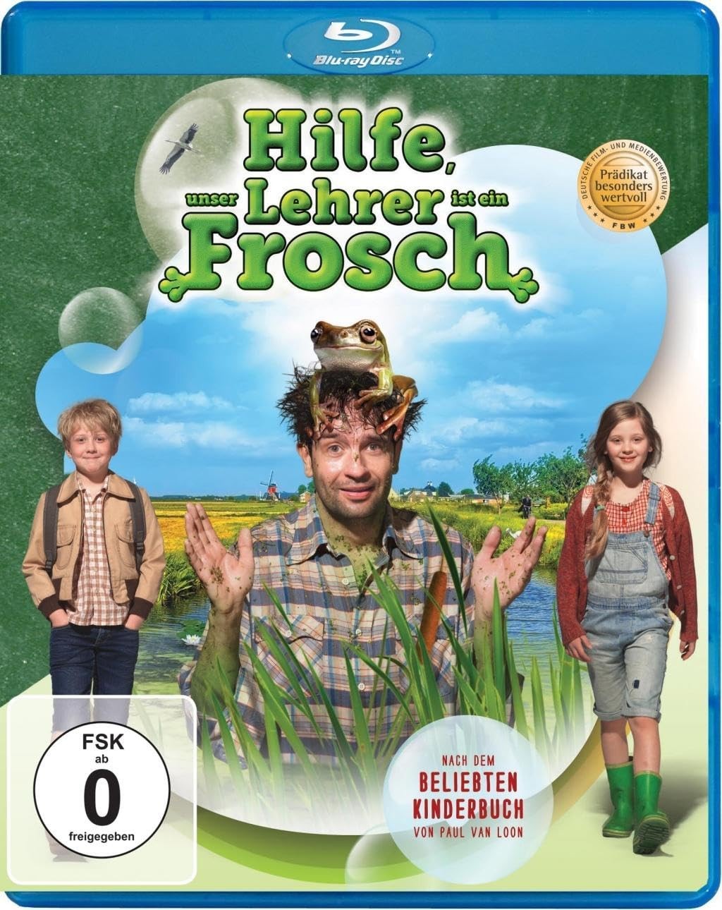 Hilfe, unser Lehrer ist ein Frosch (Blu-ray) Yente Bos Jeroen Spitzenberger
