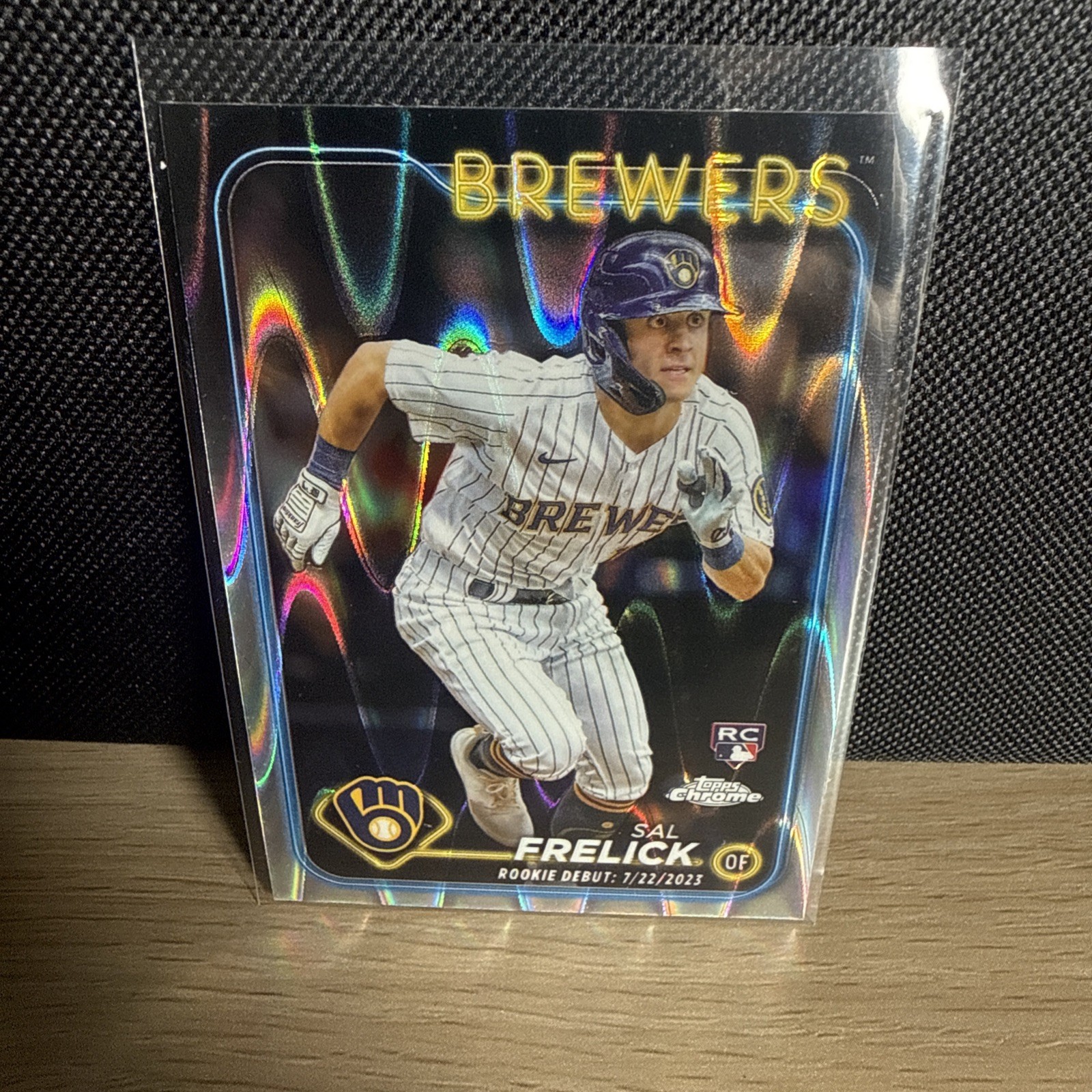 2024 Topps Chrome Update Sal Frelick USC61 Wave Refractor SSPRookie