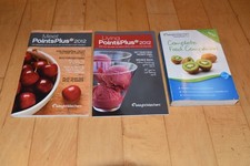 Weight Watchers PointsPlus 2012 Complete Food Companion Meet Living Booklets