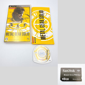 Sony PSP-3000 Console Metal Gear Solid Limited Region free w/8GB - Excellent+