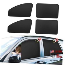 Car Curtains for Side Window - 4 Pcs Privacy Sun Shades Magnetic 4pcs dexterous