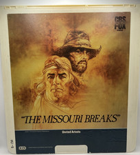 The Missouri Breaks CED RCA VideoDisc Selectavision CBS FOX