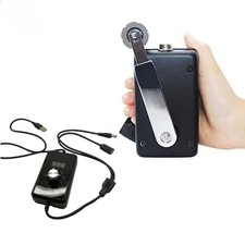 Caricabatteria a manovella 30W forte generatore di corrente dinamo manuale per viaggio campeggio