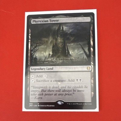 Wizards of the Coast MTG Phyrexian Tower Jumpstart 493 Rare Regular Colorless EN