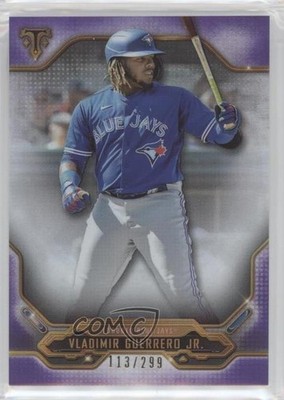 2020 Topps Triple Threads Amethyst 113/299 Vladimir Guerrero Jr #94 0z0v