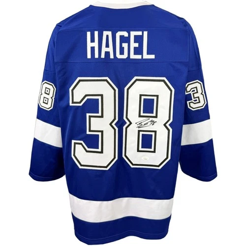 Brandon Hagel autographed signed jersey NHL Tampa Bay Lightning JSA COA