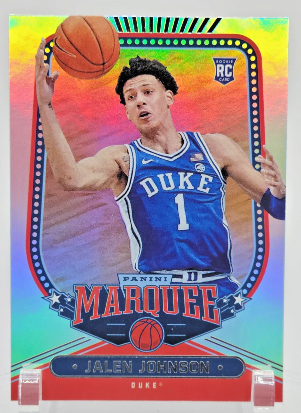 2021-22 Panini Chronicles Draft Picks #153 Jalen Johnson Marquee Rookie Card RC