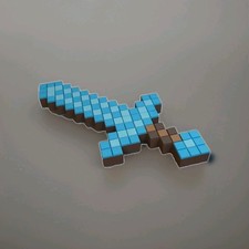 Minecraft Spada 30cm Nerd collezione scrivania Gaming Pixel art