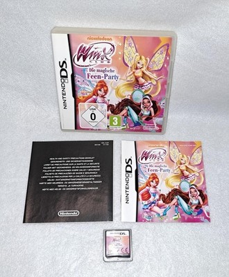 Winx Club: Die magische Feen-Party, komplett, für Nintendo DS / 3DS / DSi / 2DS