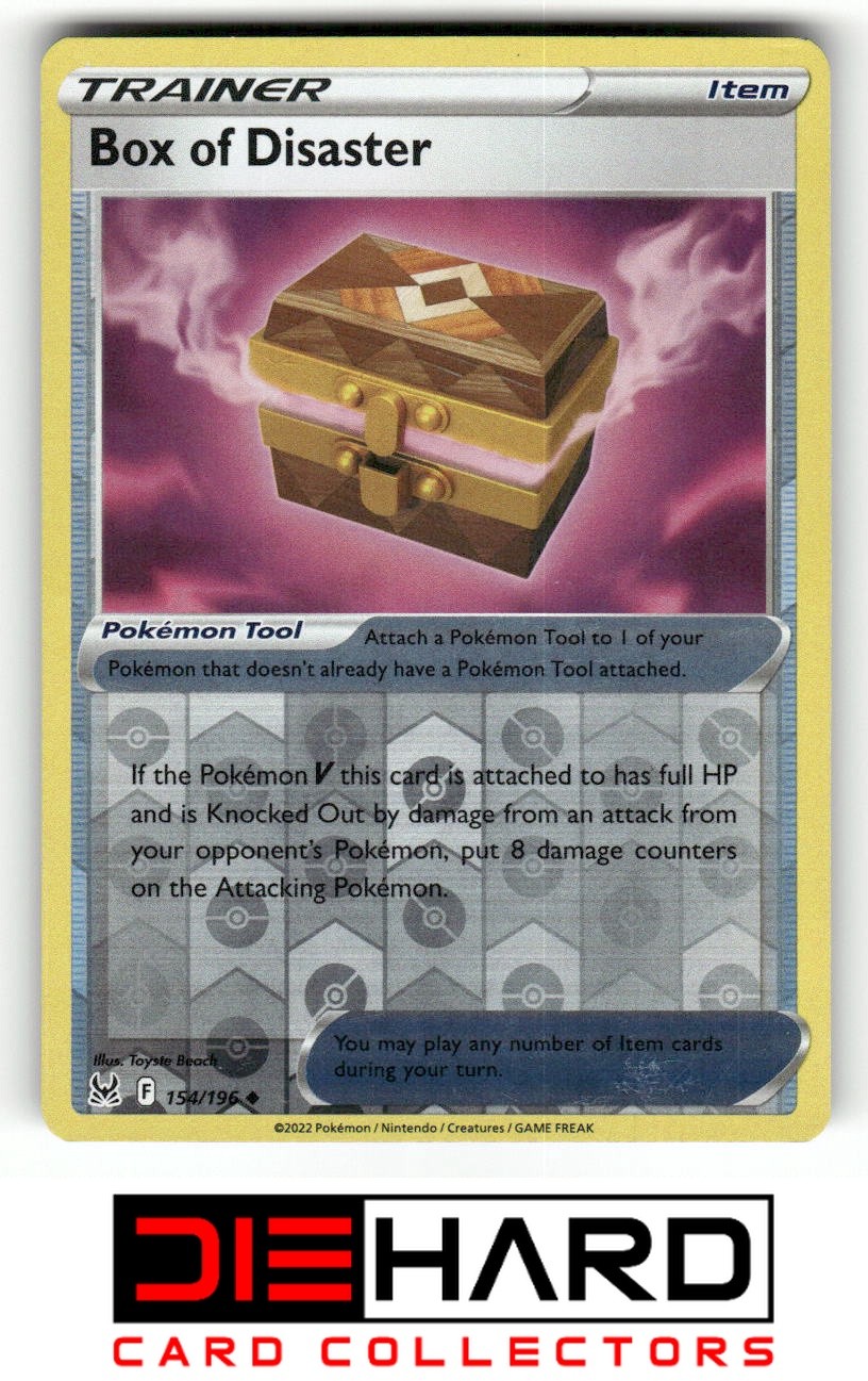 SWSH11: Lost Origin #154/196 Box of Disaster Reverse Holo Pokemon