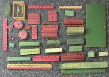 Vintage ARKITOY Wood Construction Set No. 1 with Hardware & Book