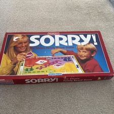 Vintage Sorry Board Game 1994 Waddingtons. Complete. Good Used Condition 
