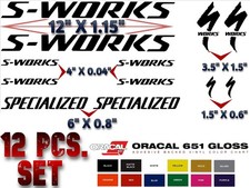 Set decalcomanie bici specializzate S-Works. Scegli il tuo colore. Stump Jumper Demo Epic