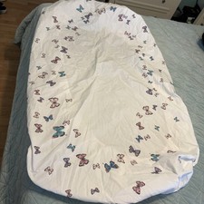 Pottery Barn Kids Monique Lhuillier Ethereal Butterfly Crib Fitted Sheet