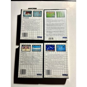Sega Master System bundle Video Game lot🔥Works! Authentic