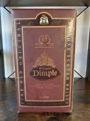DIMPLE FINE OLD ORIGINAL DE LUXE SCOTCH WHISKY 15 Jahre, 1 Liter, 43 % vol