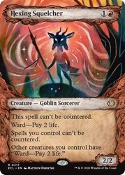 Hexing Squelcher (Showcase) #317 Lorwyn Eclipsed