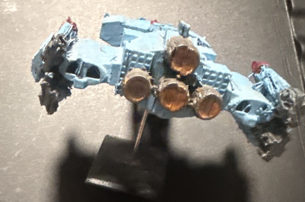 Starcraft Battle Cruiser Carrier Miniature Gaming Model ￼￼