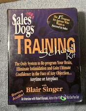 Sales Dogs Training School Kit with Blair Singer DVD-ROM Brand New Sealed