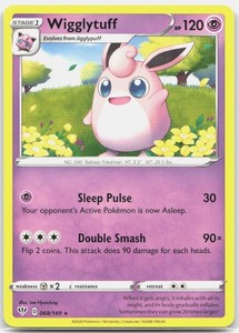 Wigglytuff 068/189 Darkness Ablaze