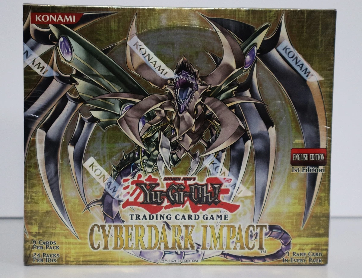 Yu-Gi-Oh! TCG Cyberdark Impact Sealed Collectible Card Game Packs