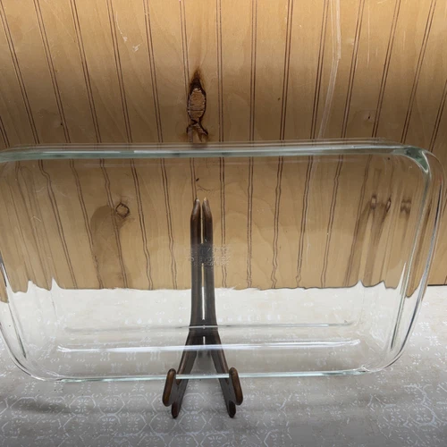 Vintage Pyrex 234 Clear 4.8QT 4.5L 15x10x2in Baking Dish Made In USA  HEAVY