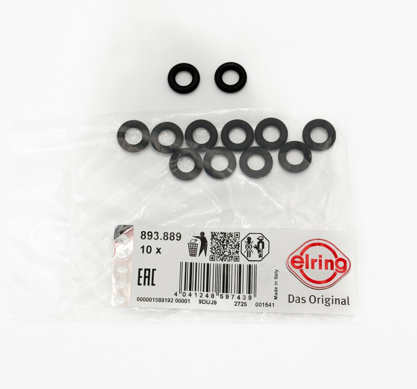 12X Elring 893.889 O-Ring Injector For BMW MERCEDES FORD