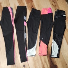 Lot of 5 Victoria  s secret VSX leggings sport pants size small/xs Condition